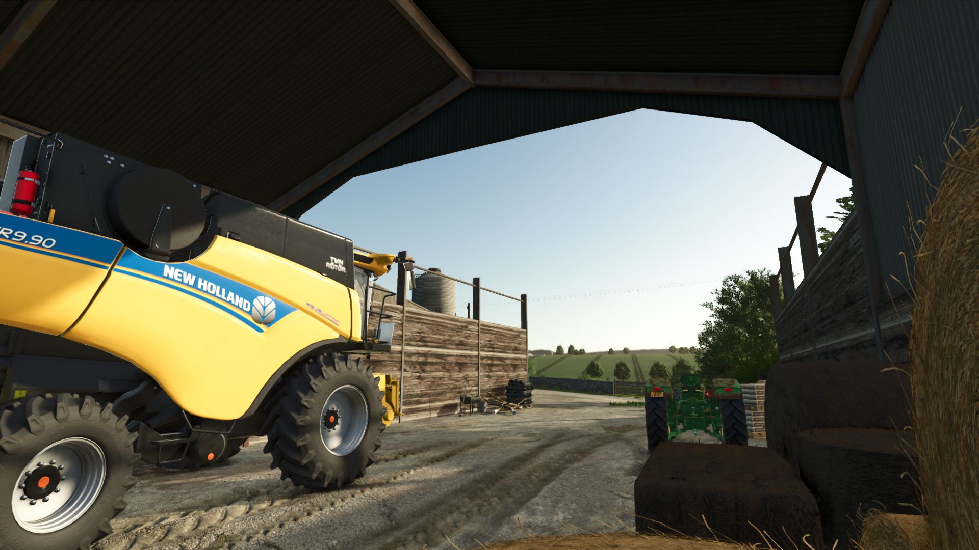 Old UK silage pit