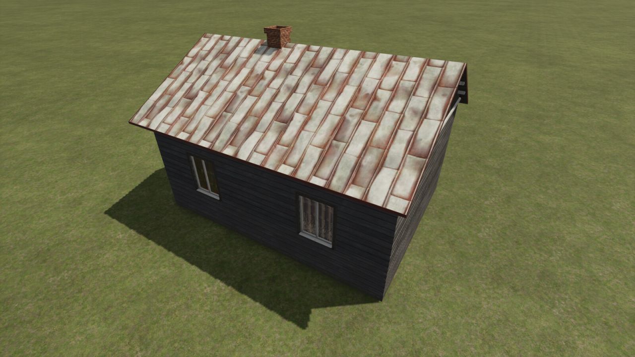 Old Wooden House (Prefab) FS25 thumbnail 2