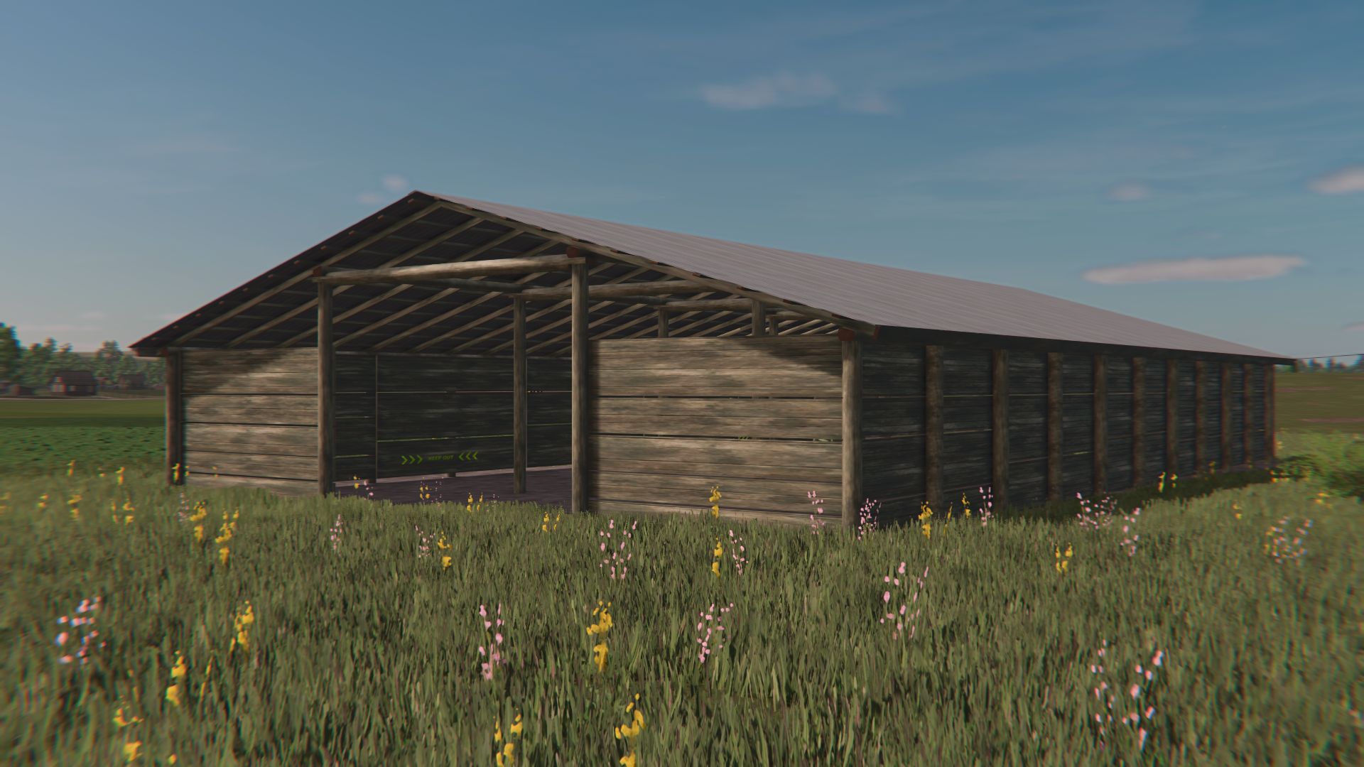Ancien Hangar En Bois