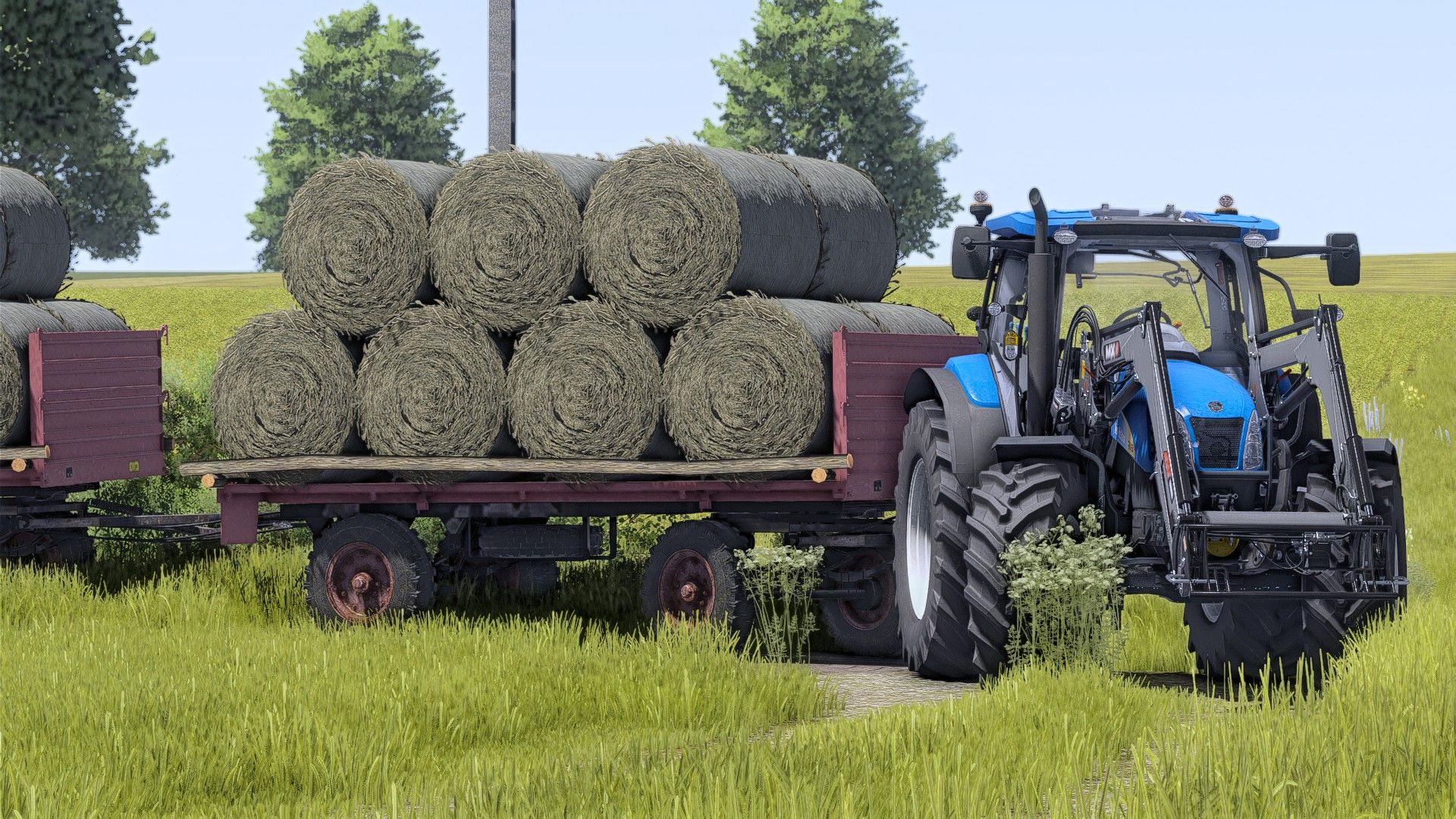 Alter Zmaj-Ballenanhänger mit Autoload