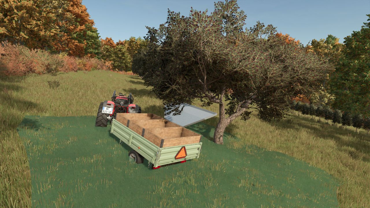 Trailer della raccolta delle olive