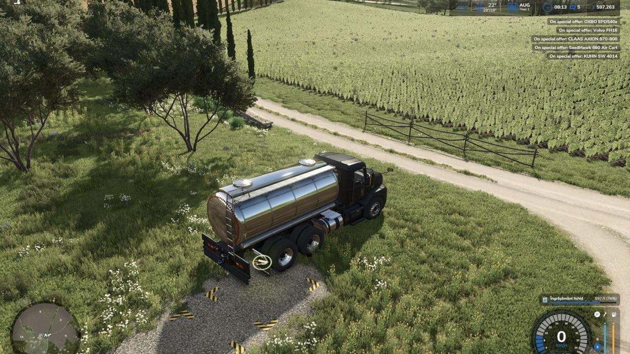 Olive Orchard Trigger for Etruria
