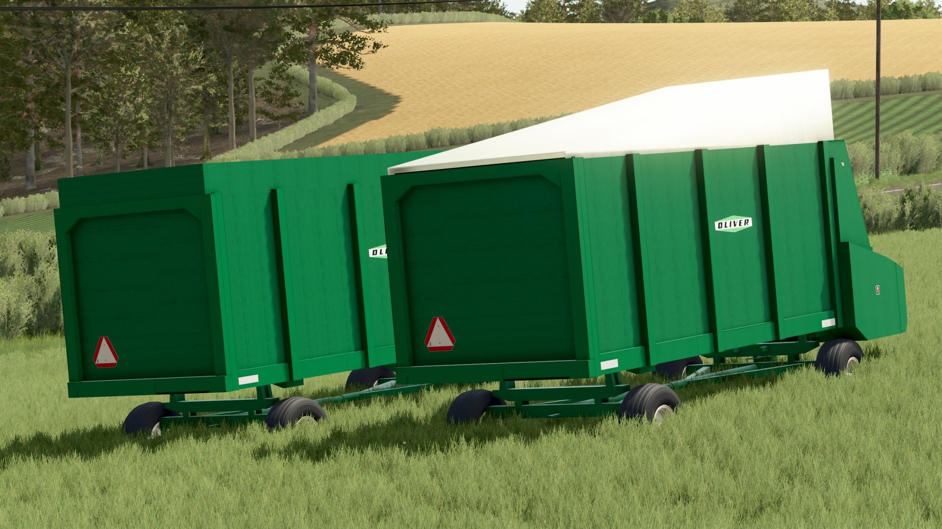 Oliver Forage Wagon