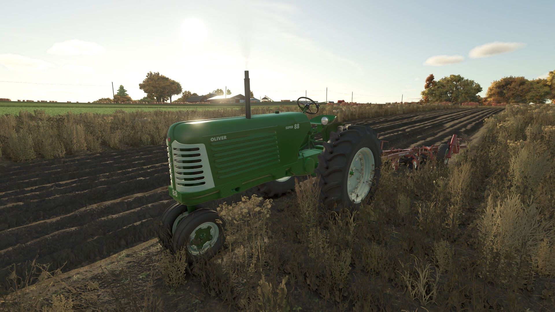 Oliver Super 88 Reihenfruchttraktor