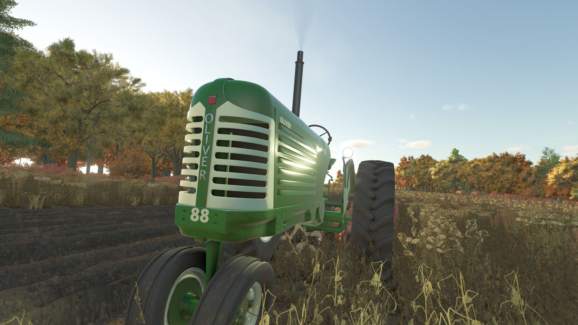 Oliver Super 88 rijgewassentractor