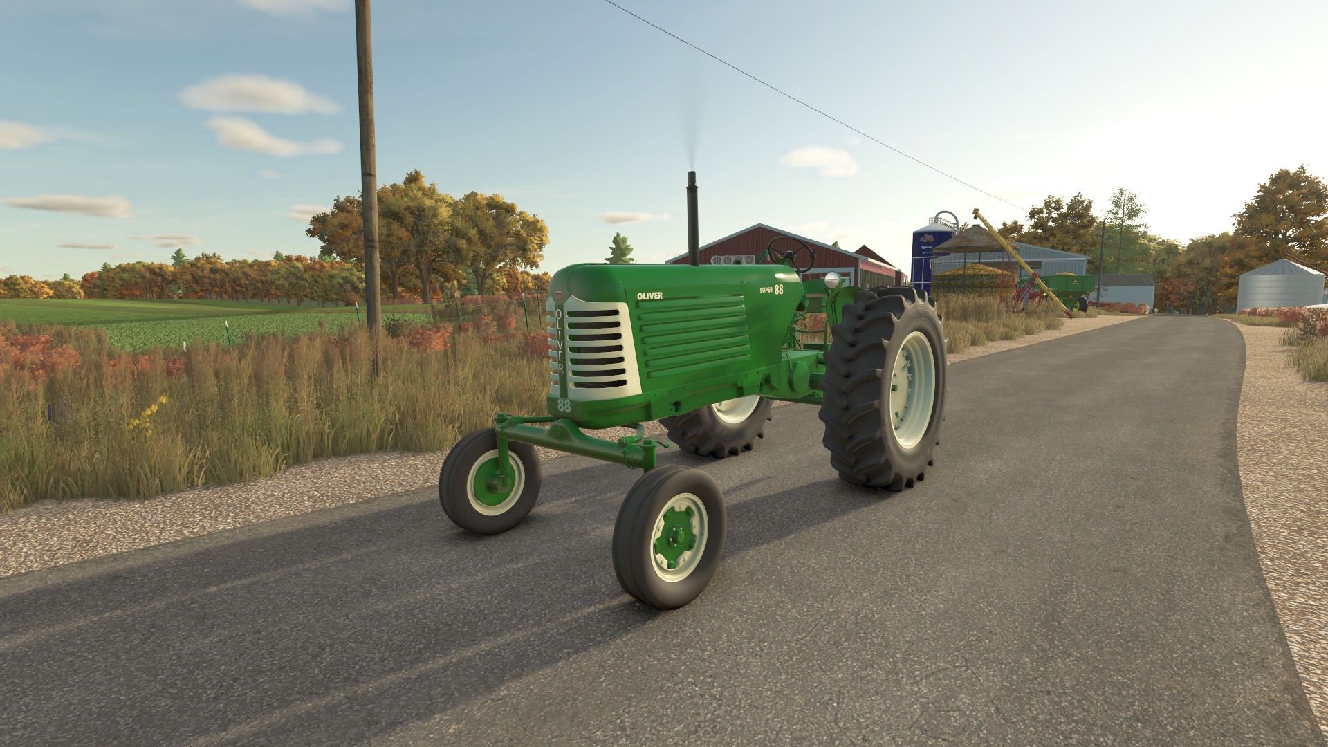 Oliver Super 88 Reihenfruchttraktor