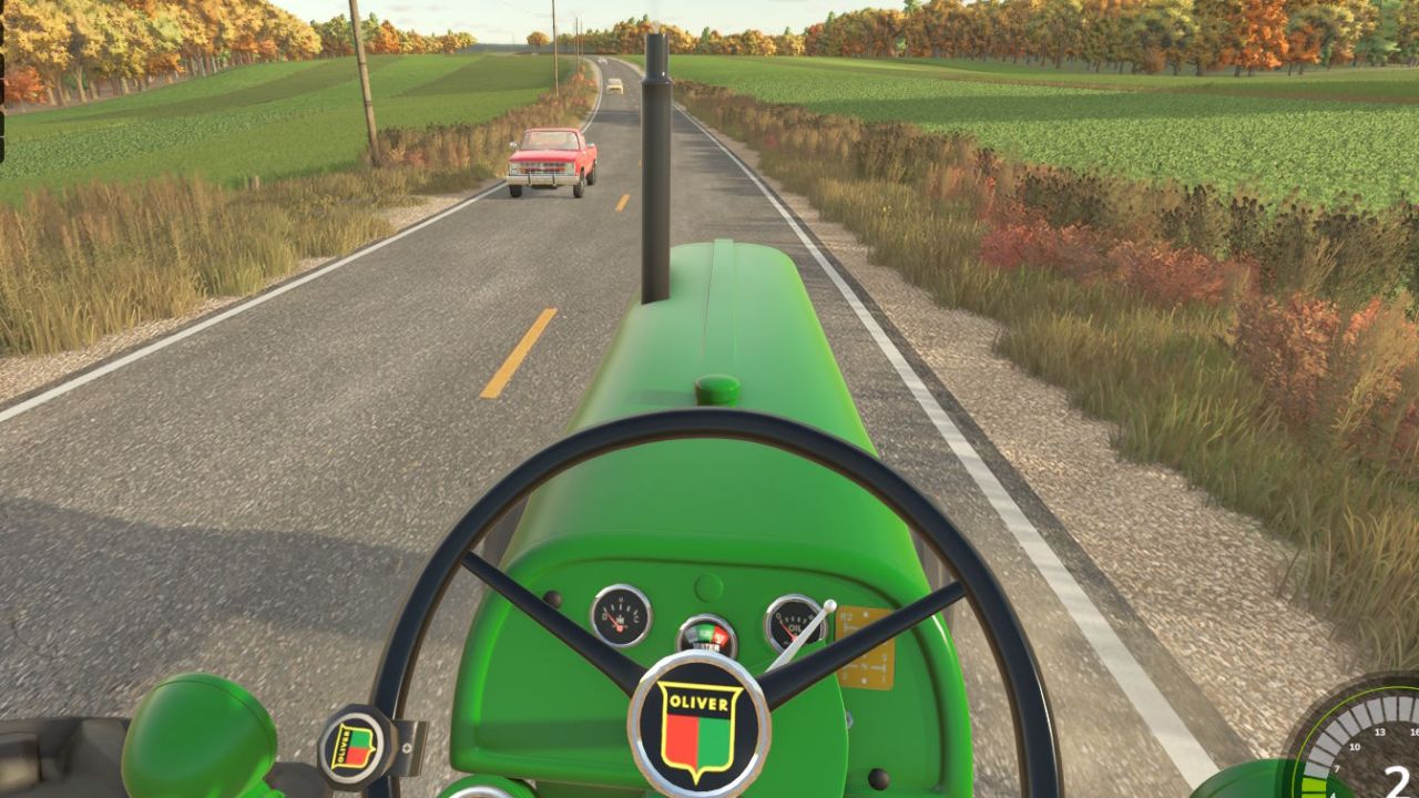 Oliver Super 88 Reihenfruchttraktor