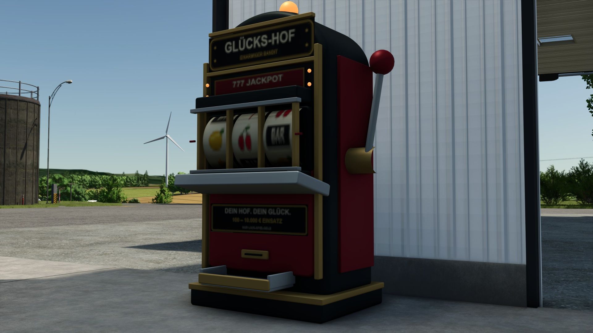 One-armed bandit (slot machine)