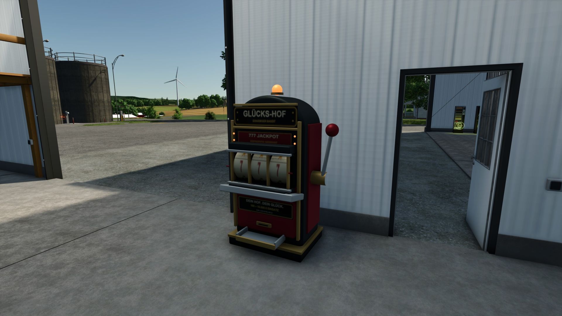 One-armed bandit (slot machine)