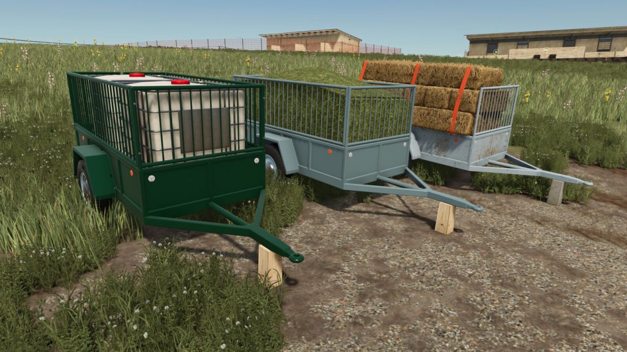 Одноосный прицеп