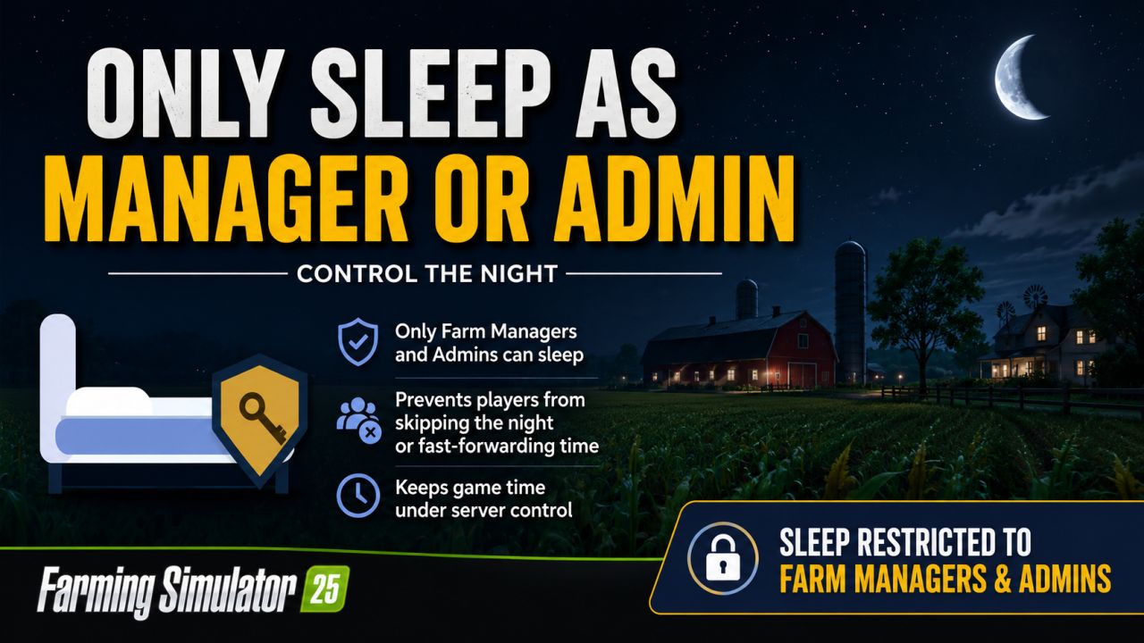 Only Sleep As Manager or Admin