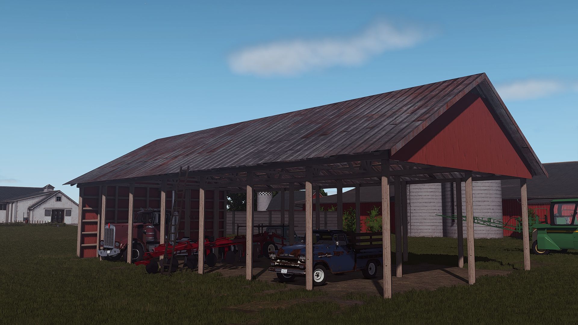 Open Rusty Shed