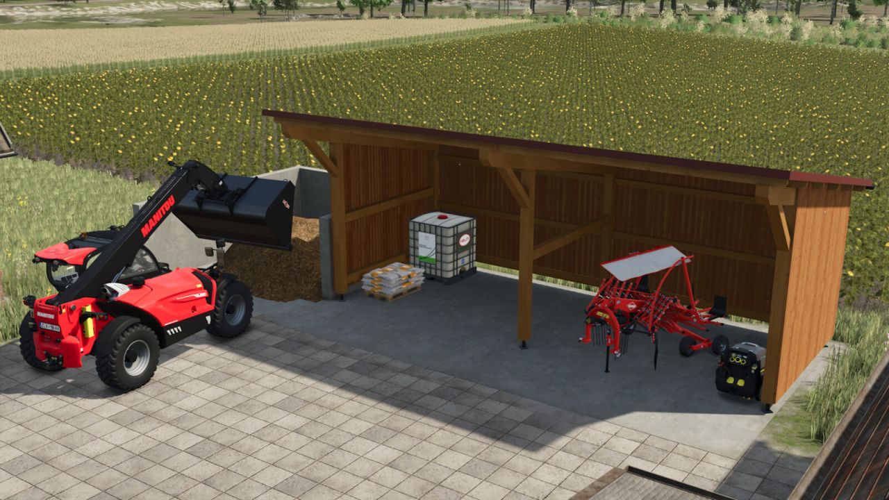 Pack de hangar ouvert