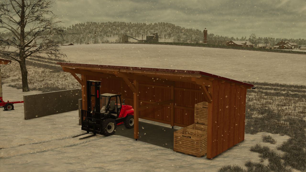 Pack de hangar ouvert