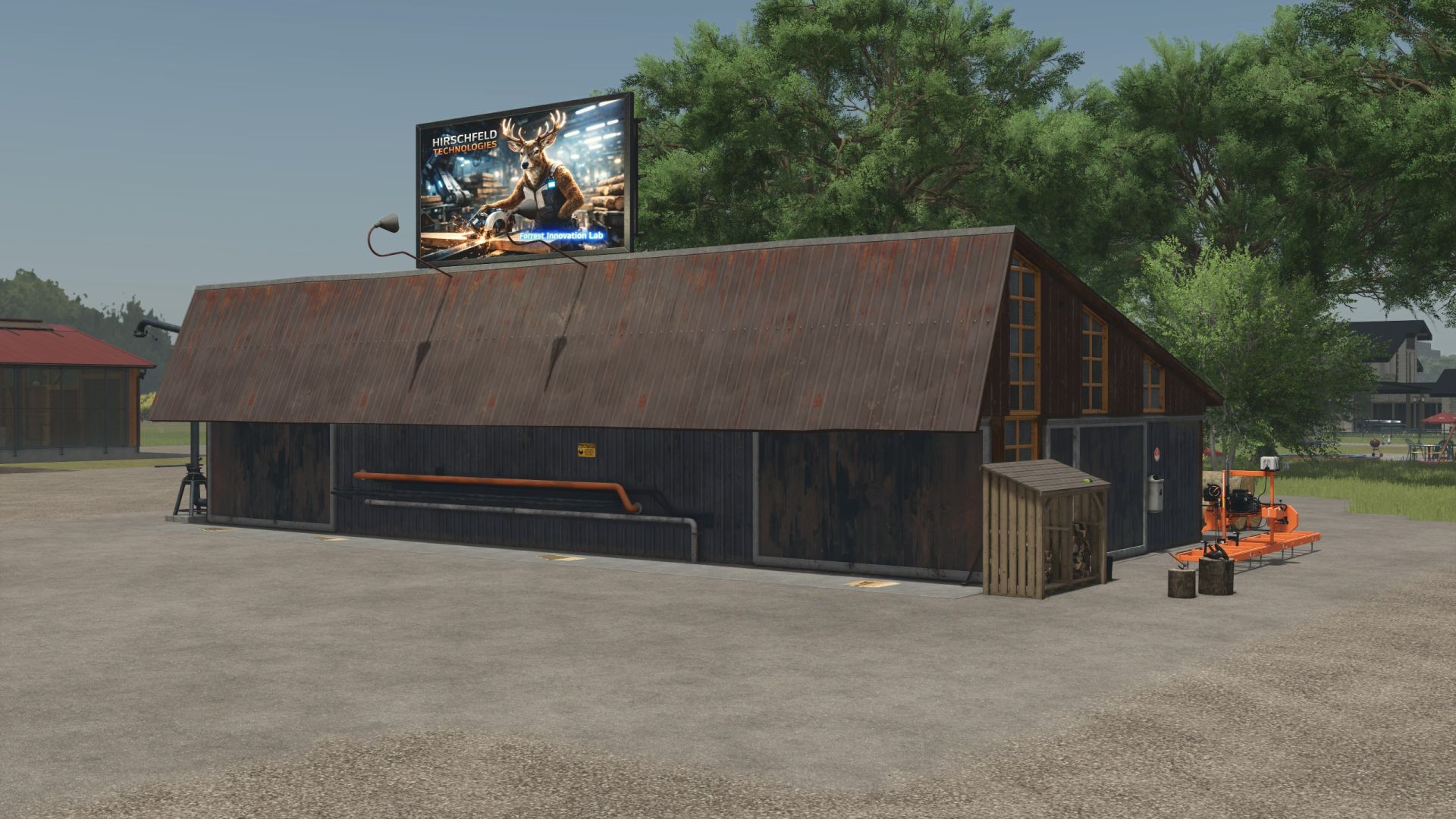 Оптимизированная лесопилка