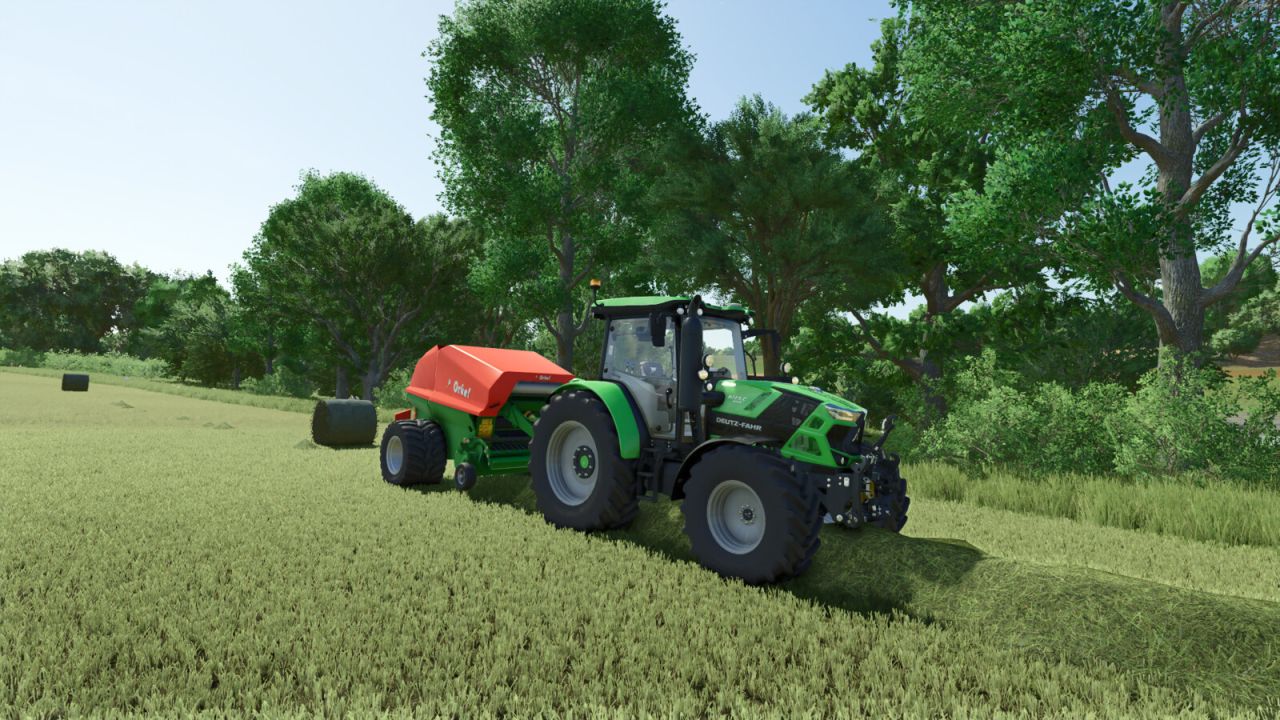Orkel GP1260, New Holland Roll Baler 125 ve Case IH RB 544