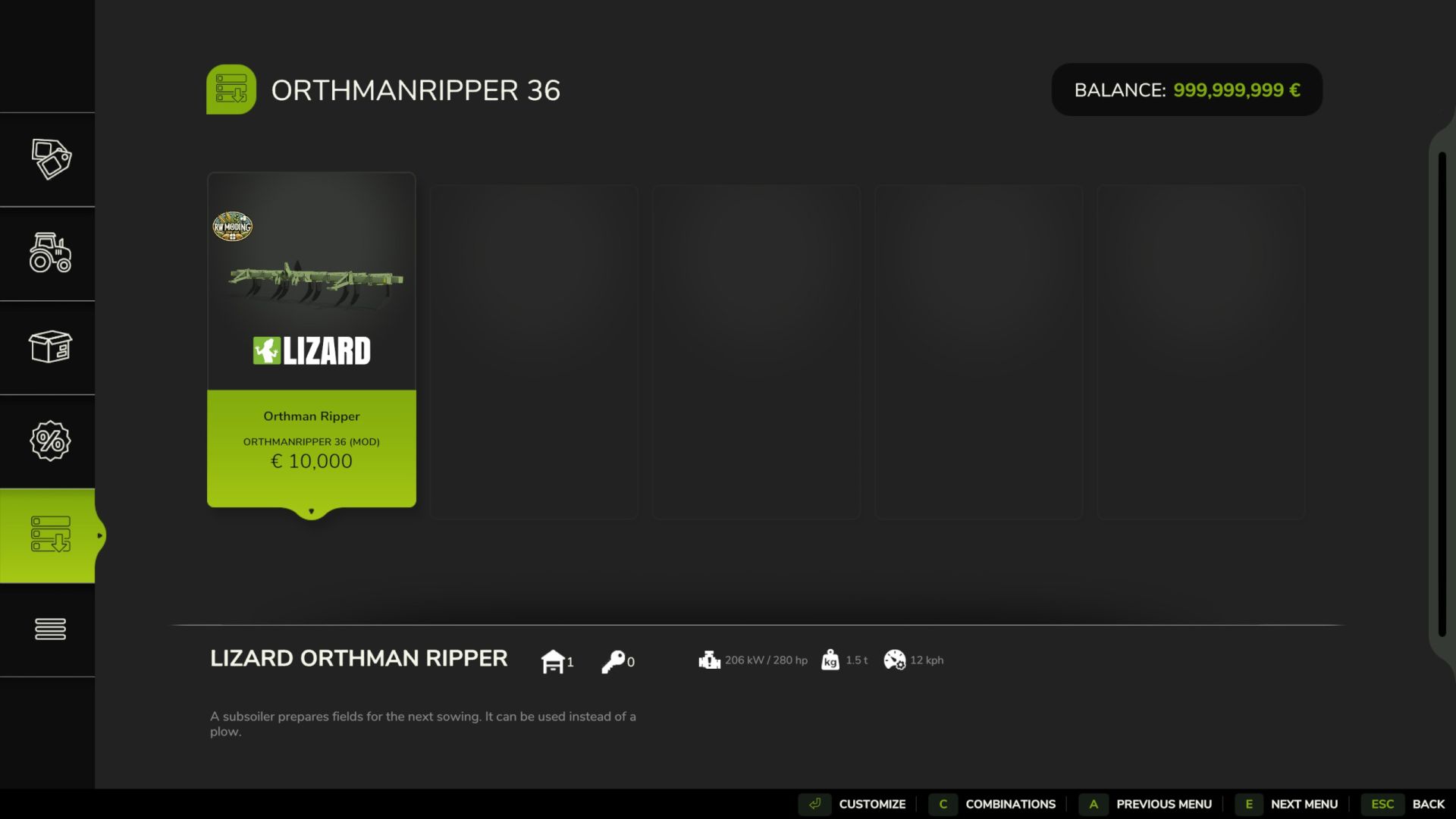 Orthman Ripper