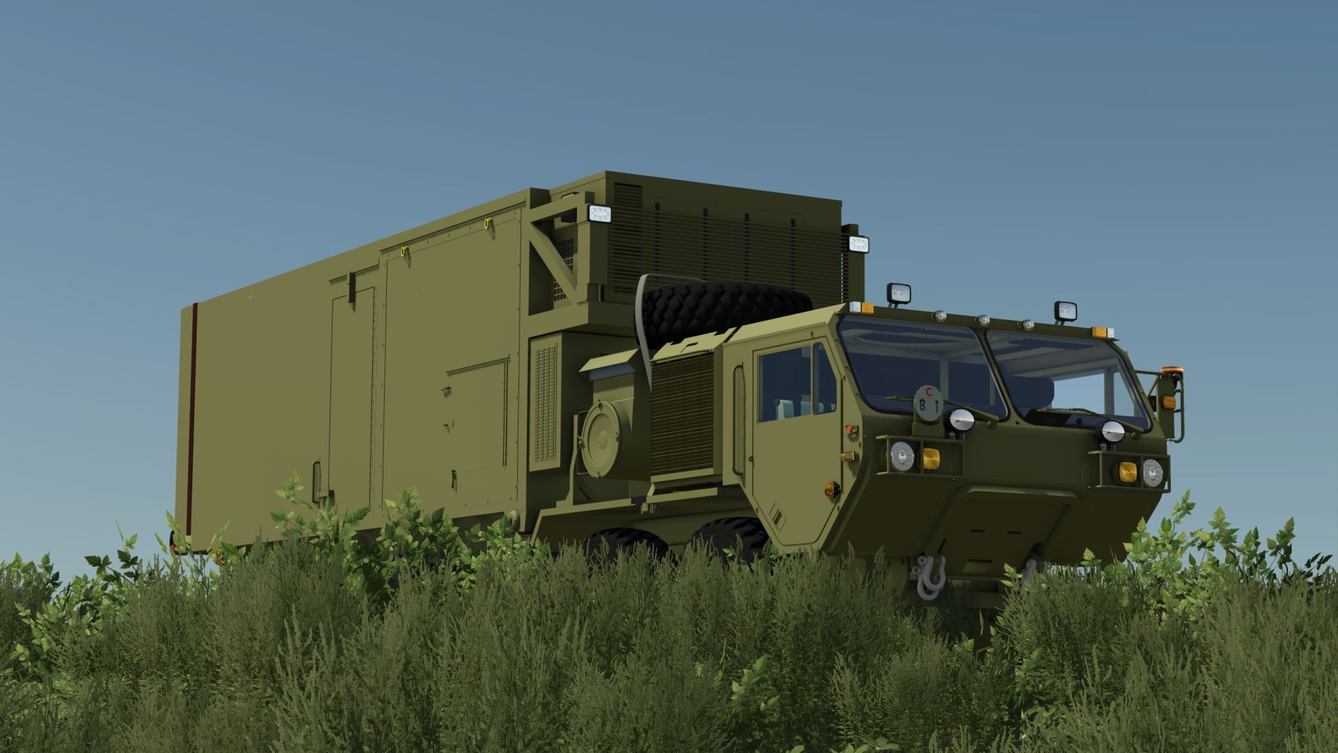 Oshkosh-Boeing SATCOM Comunicazione tattica pesante