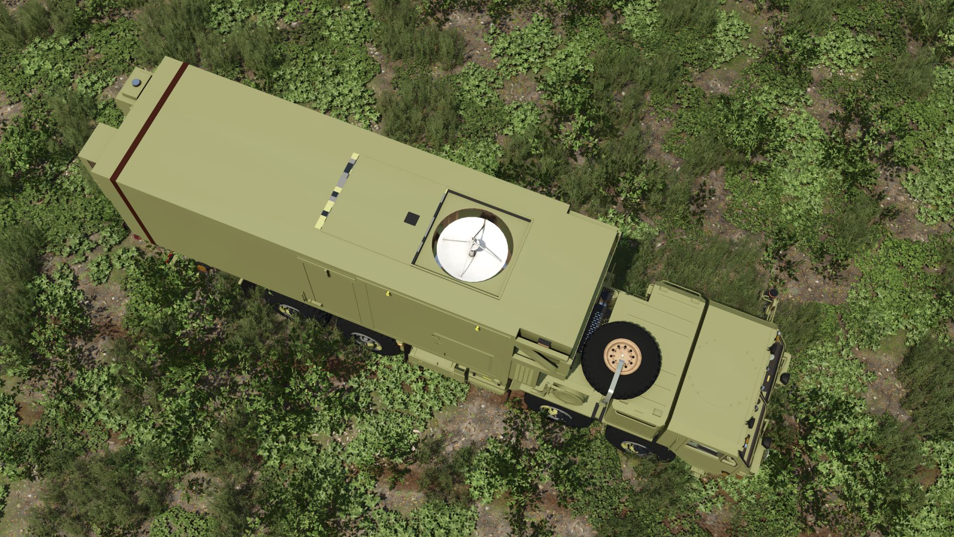 Oshkosh-Boeing SATCOM Comunicazione tattica pesante