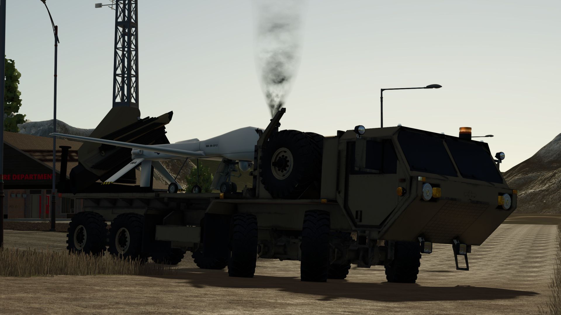 Oshkosh HEMTT DRON