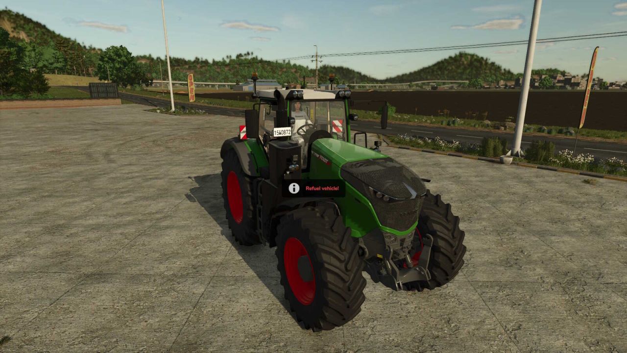 À court de carburant