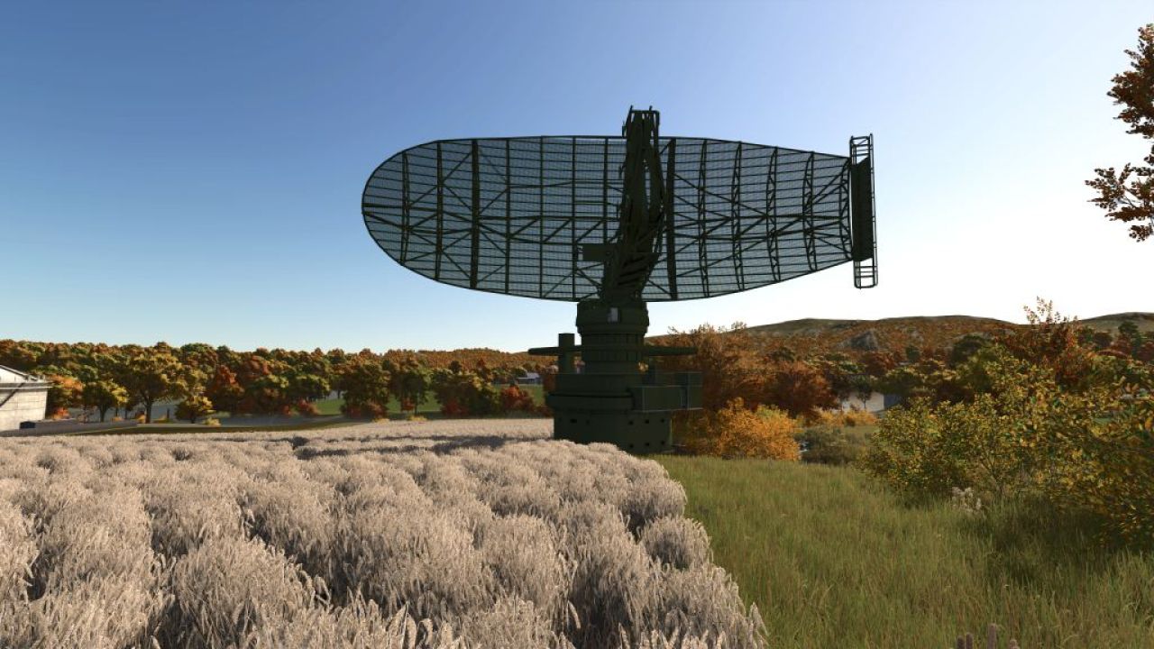 Antena/estación de radar militar P-14
