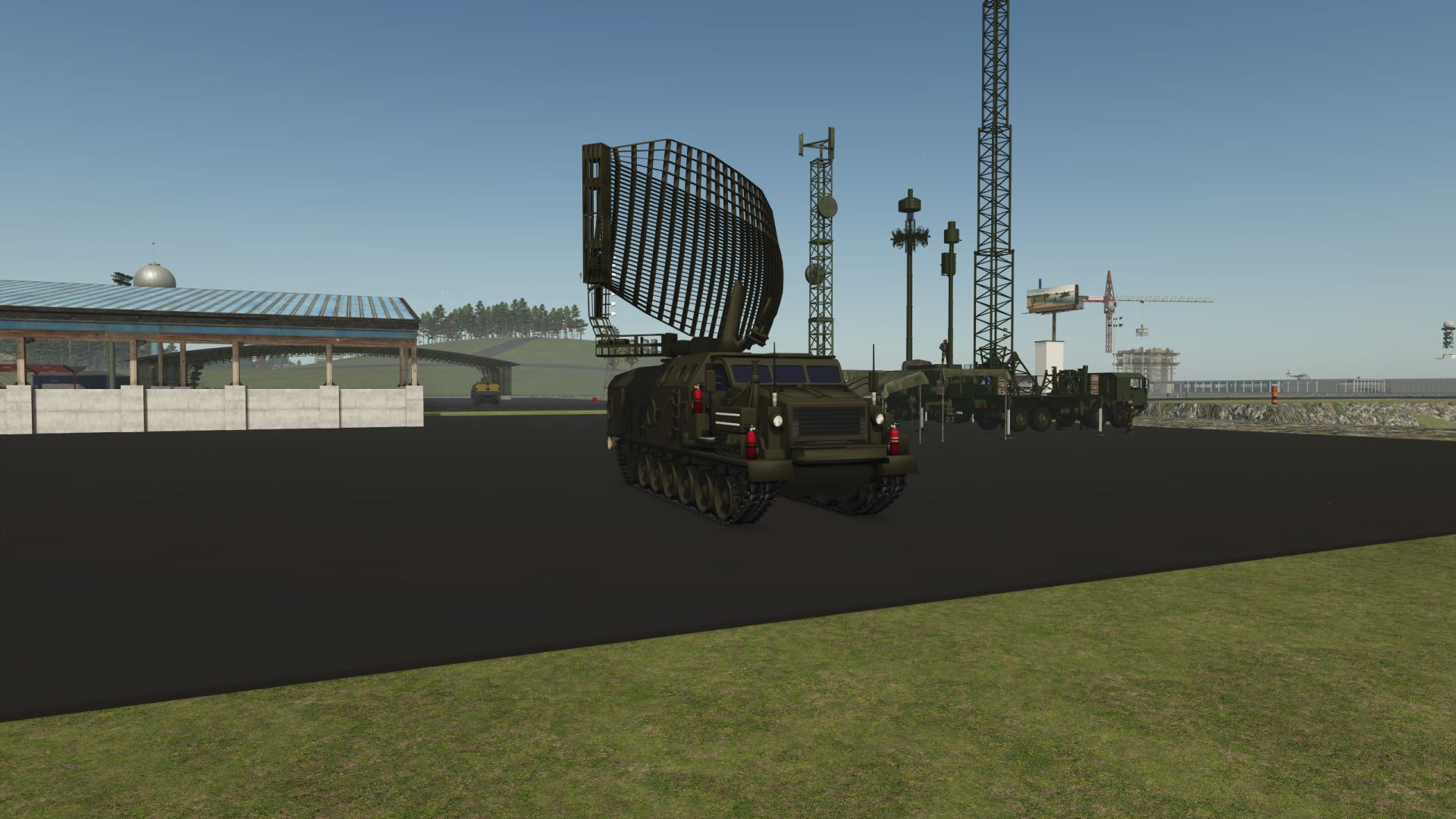 P-40 "Long Track" (1RL111) Veicolo corazzato pesante per radar e acquisizione di bersagli