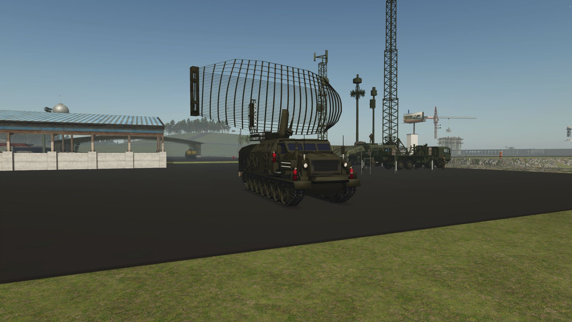 P-40 "Long Track" (1RL111) Veicolo corazzato pesante per radar e acquisizione di bersagli
