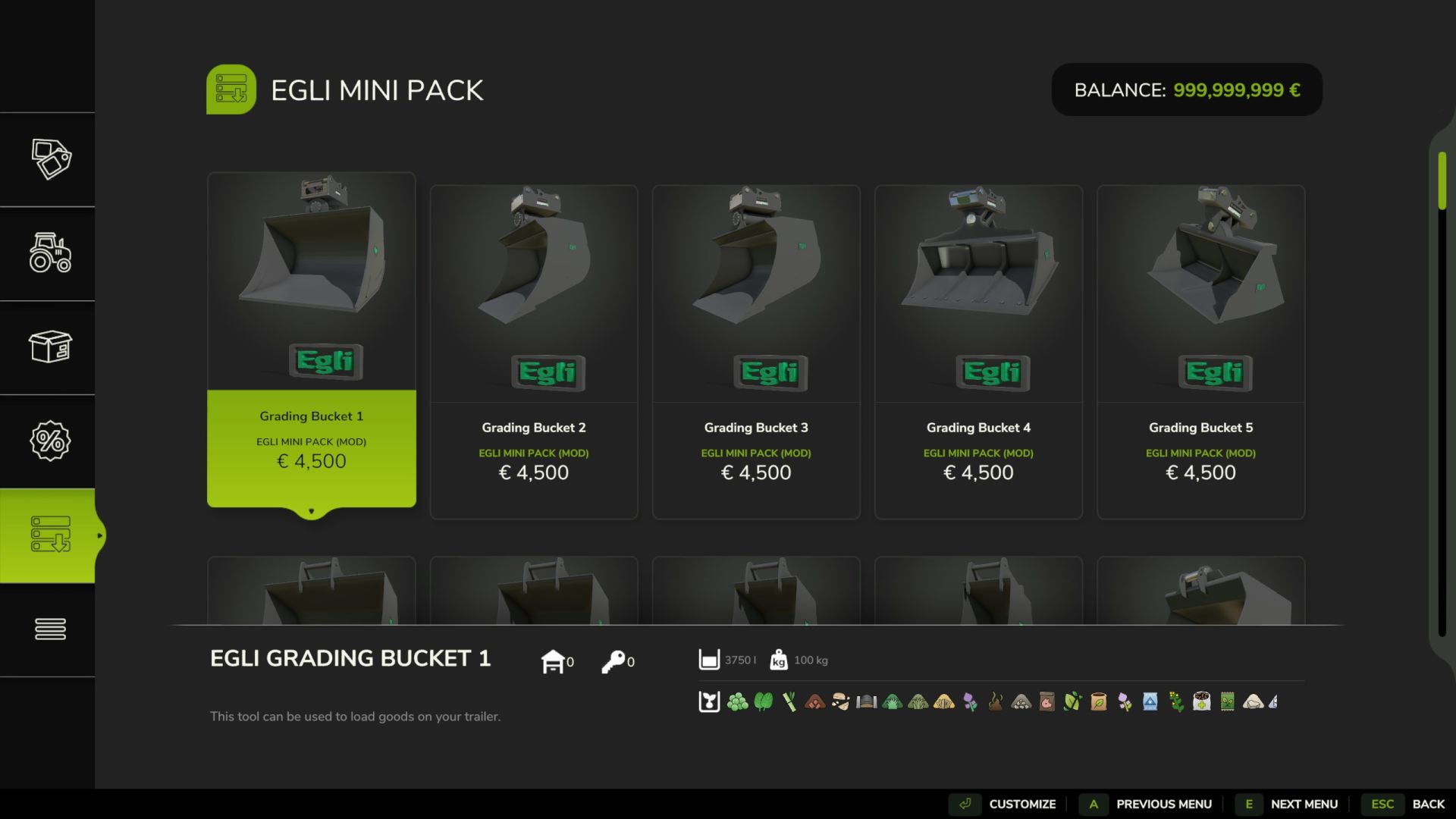 Pack EGLI