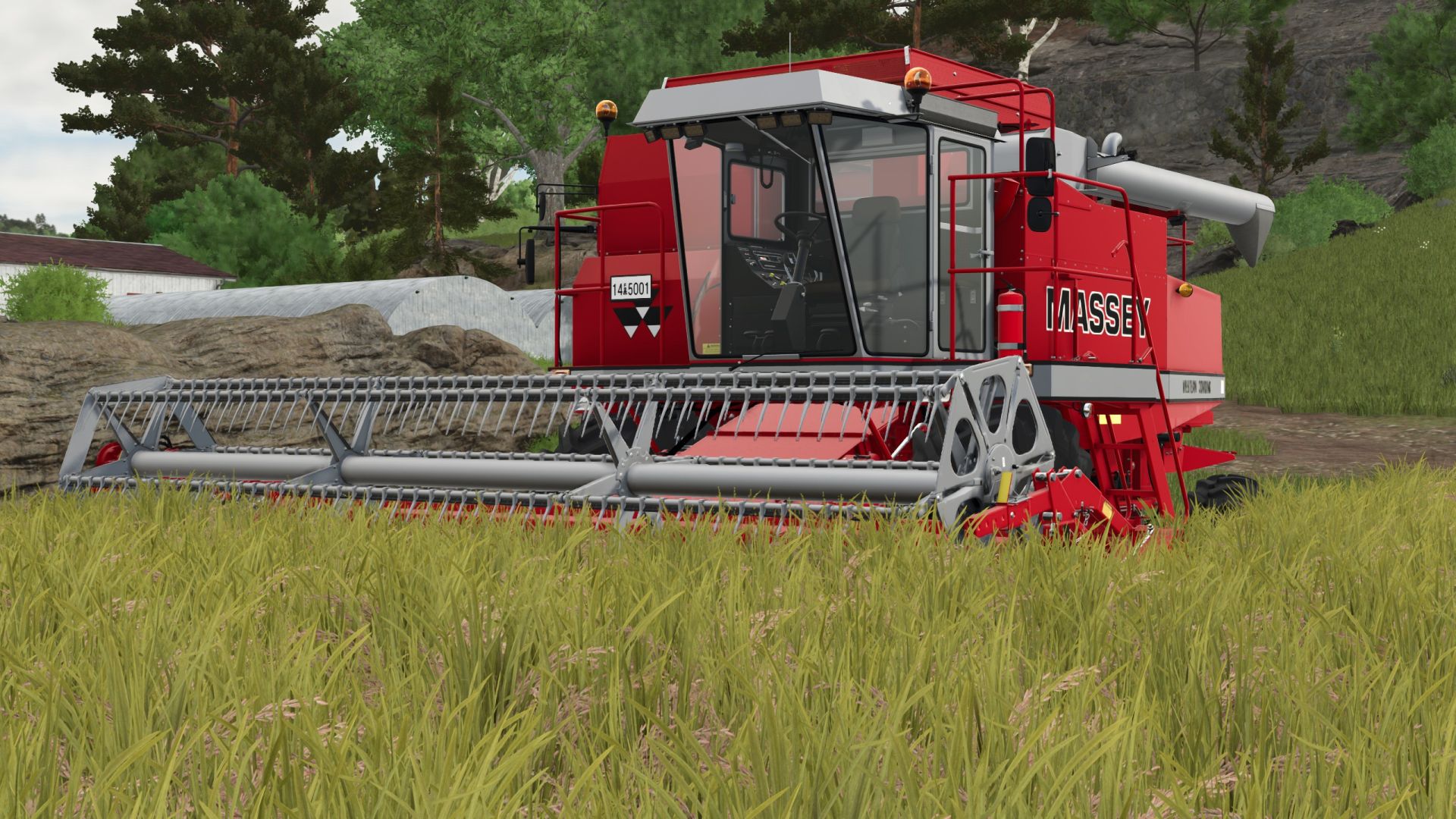 Pack de moissonneuses à récolter le riz