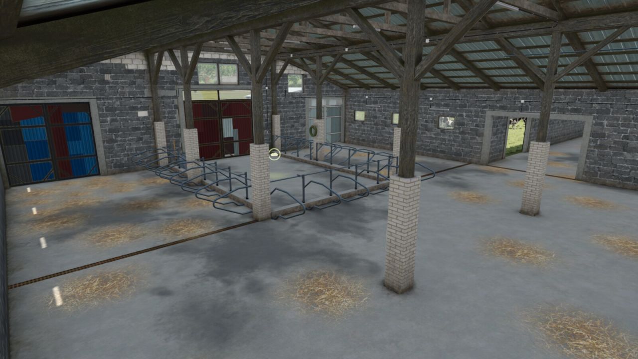 Pack Of Large Cowsheds