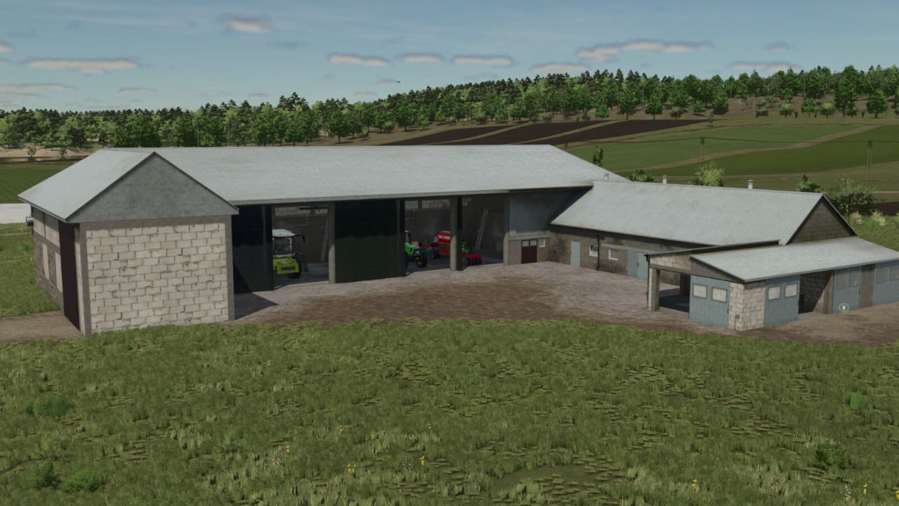 Pack Of Large Cowsheds