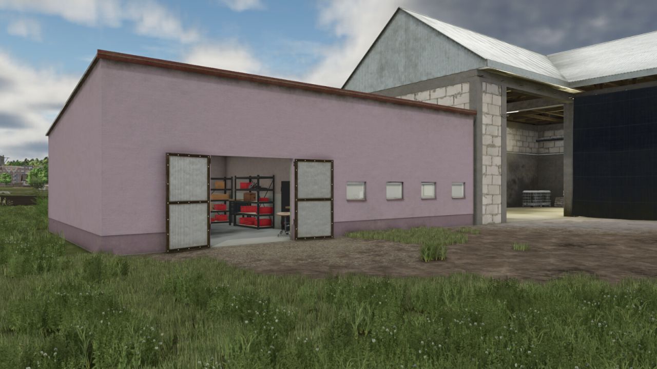 Pack Of Large Cowsheds