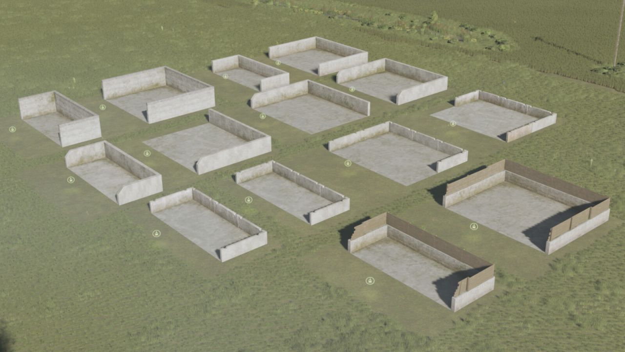 Paczka sterty obornika