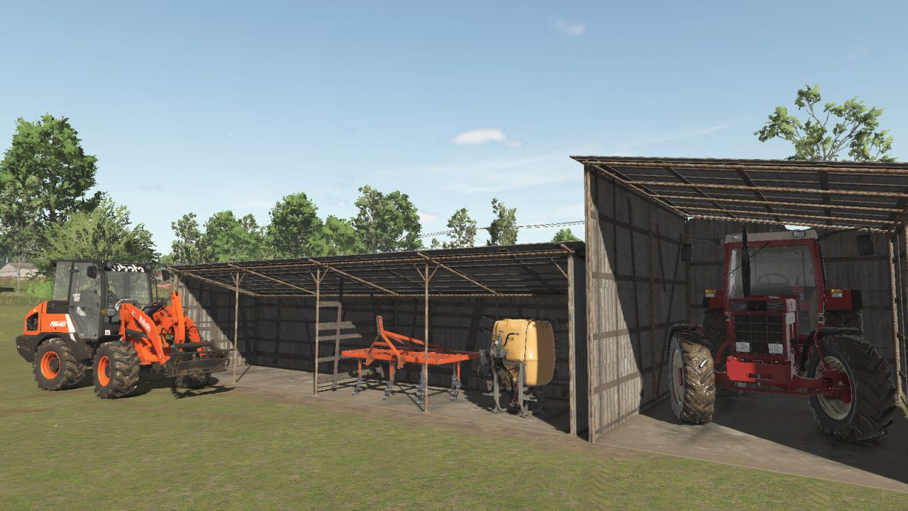 Confezione Di Piccoli Capannoni