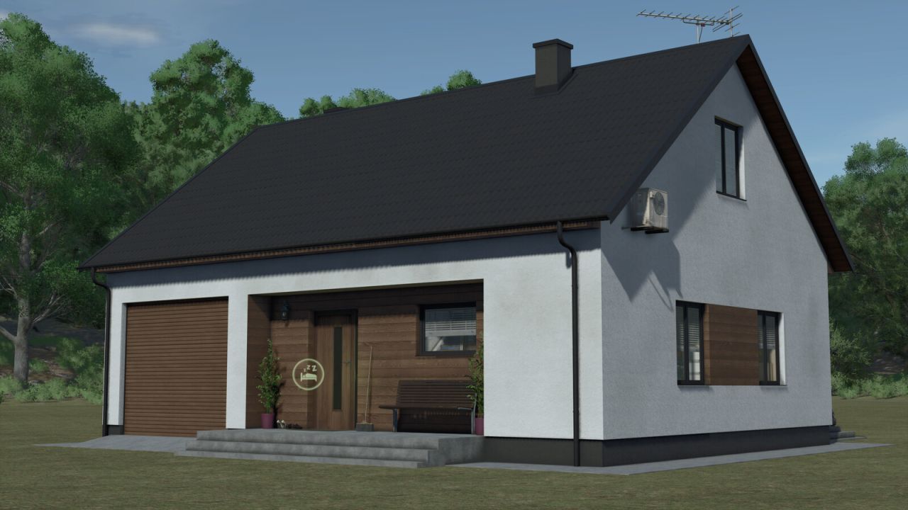 Pakiet dwóch nowoczesnych domów wiejskich