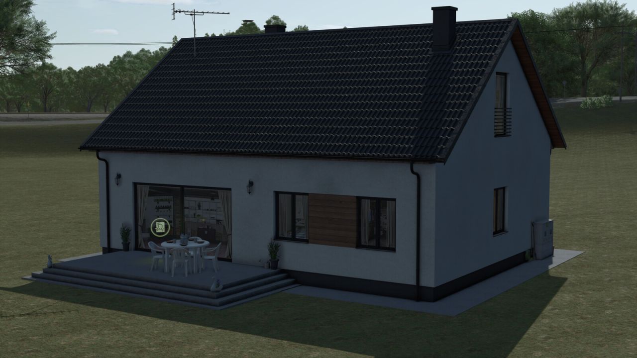 Pakiet dwóch nowoczesnych domów wiejskich