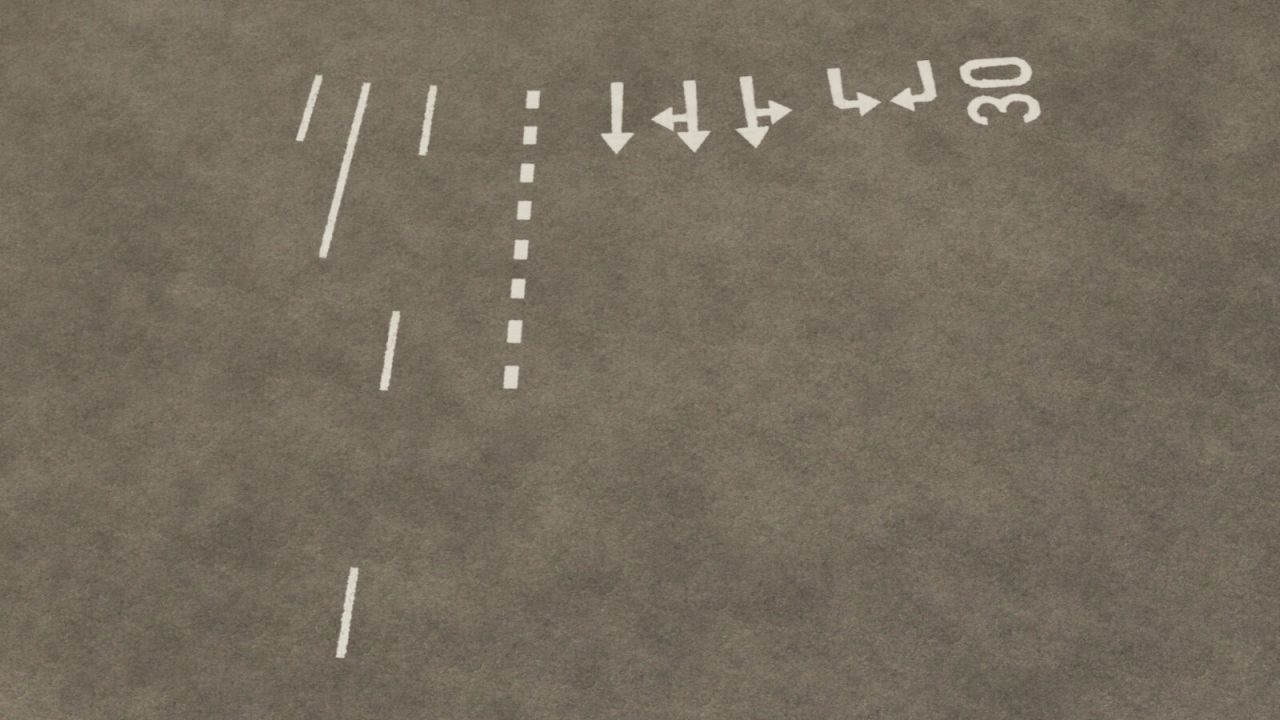 Líneas de calles pintables