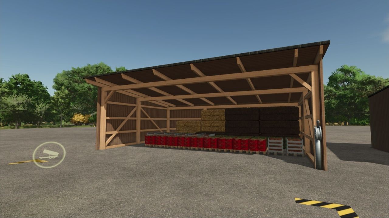 Pallet- en balenopslag