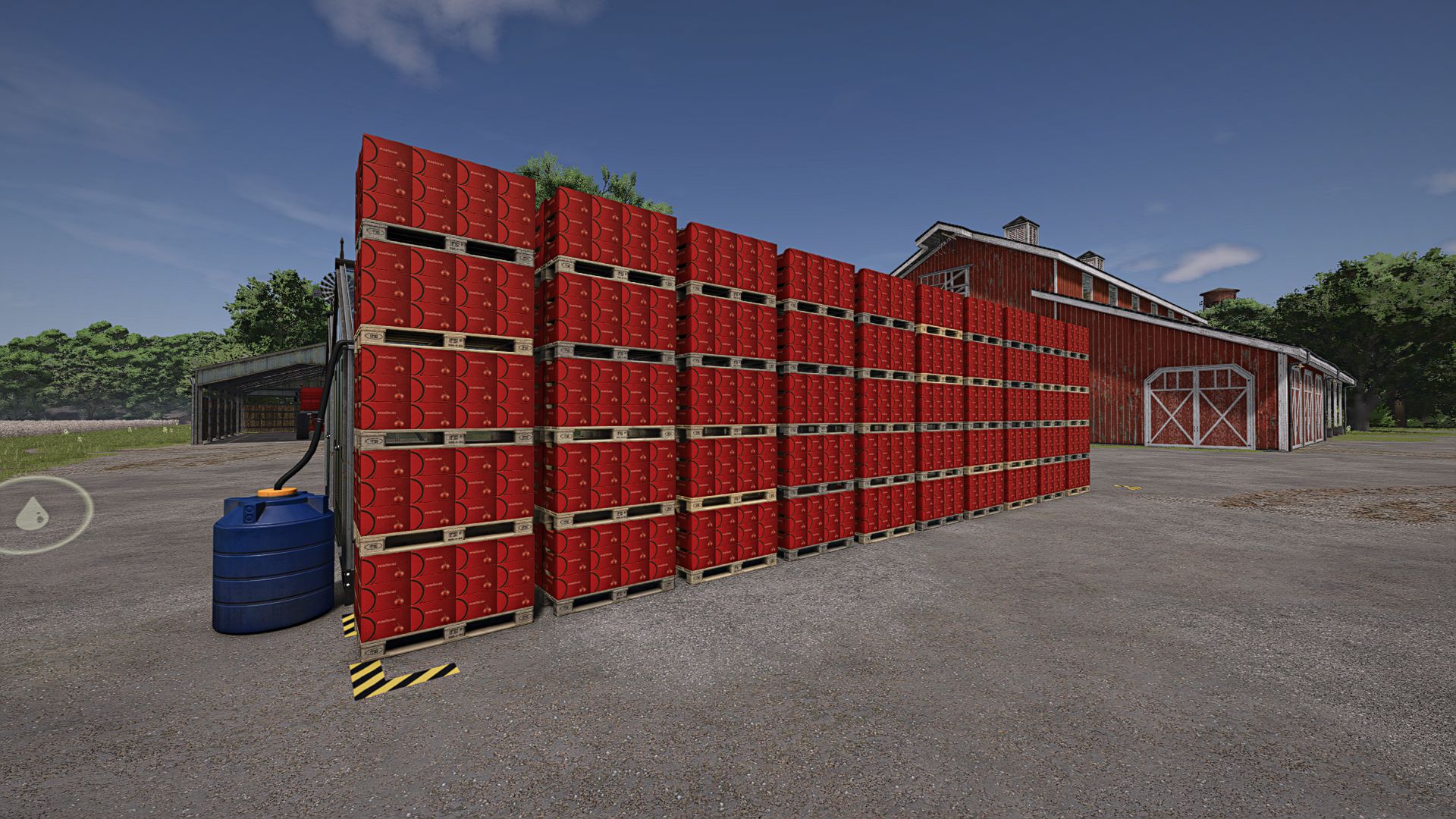 Palletcapaciteit en spawn-controle