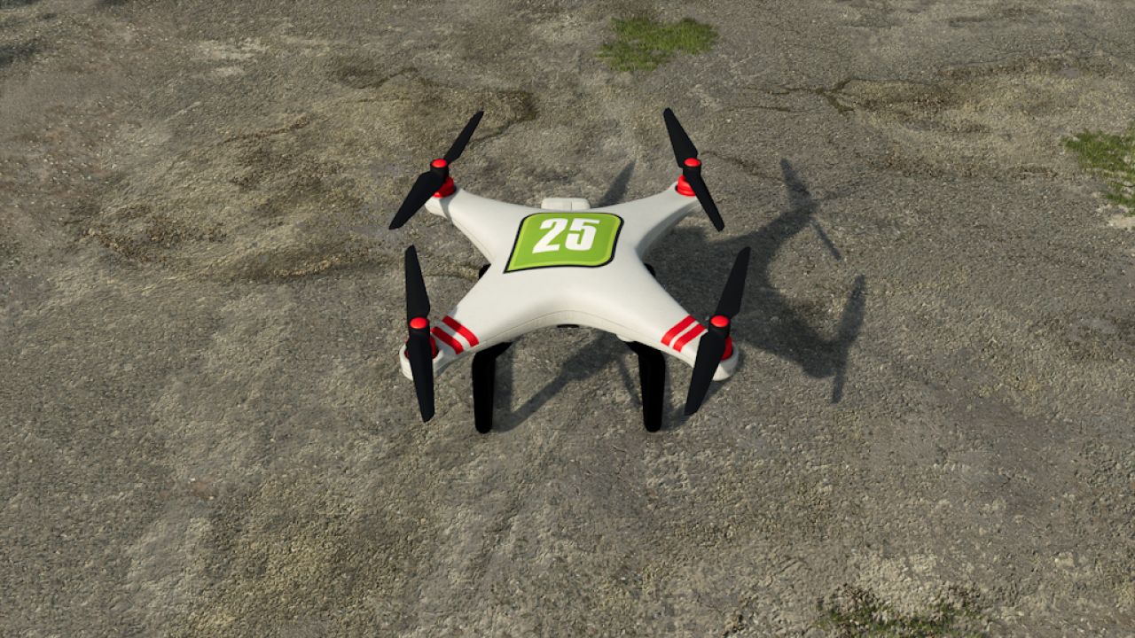 Drone à palettes