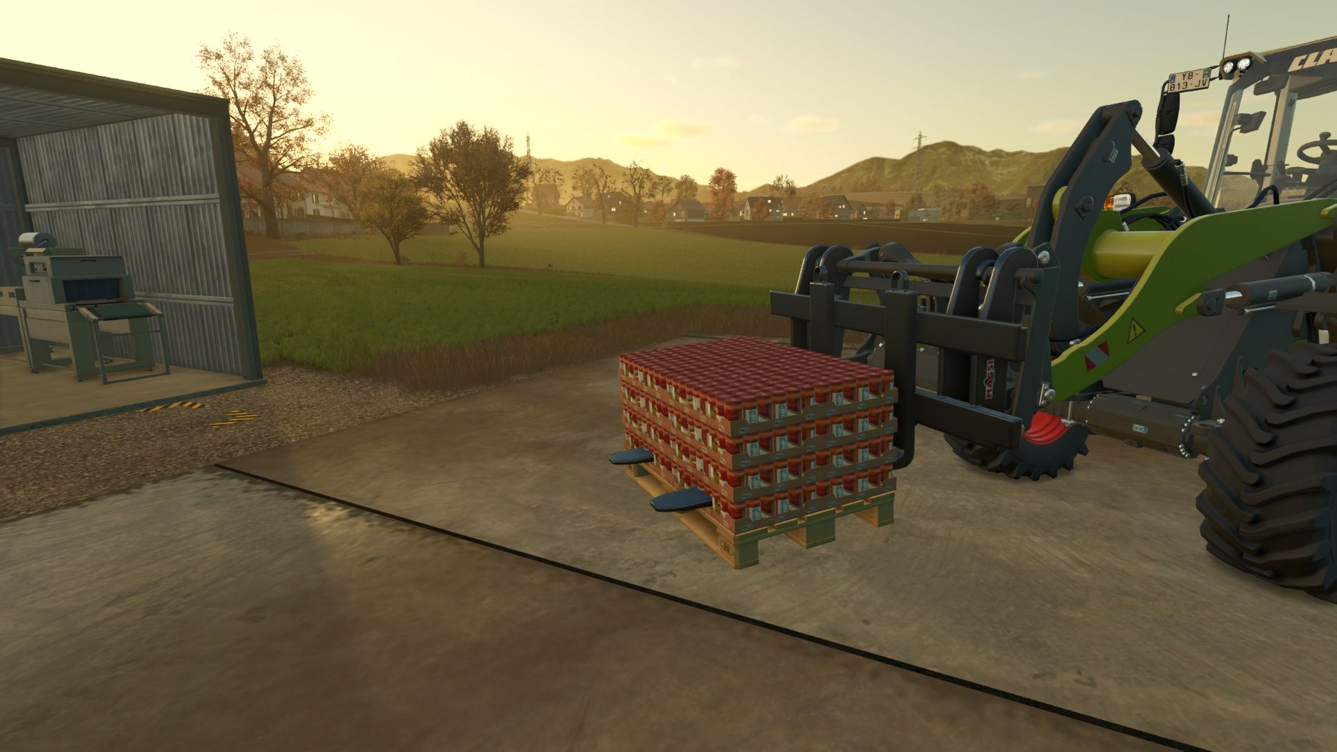 Pallet Fork Pack with TensionBelt