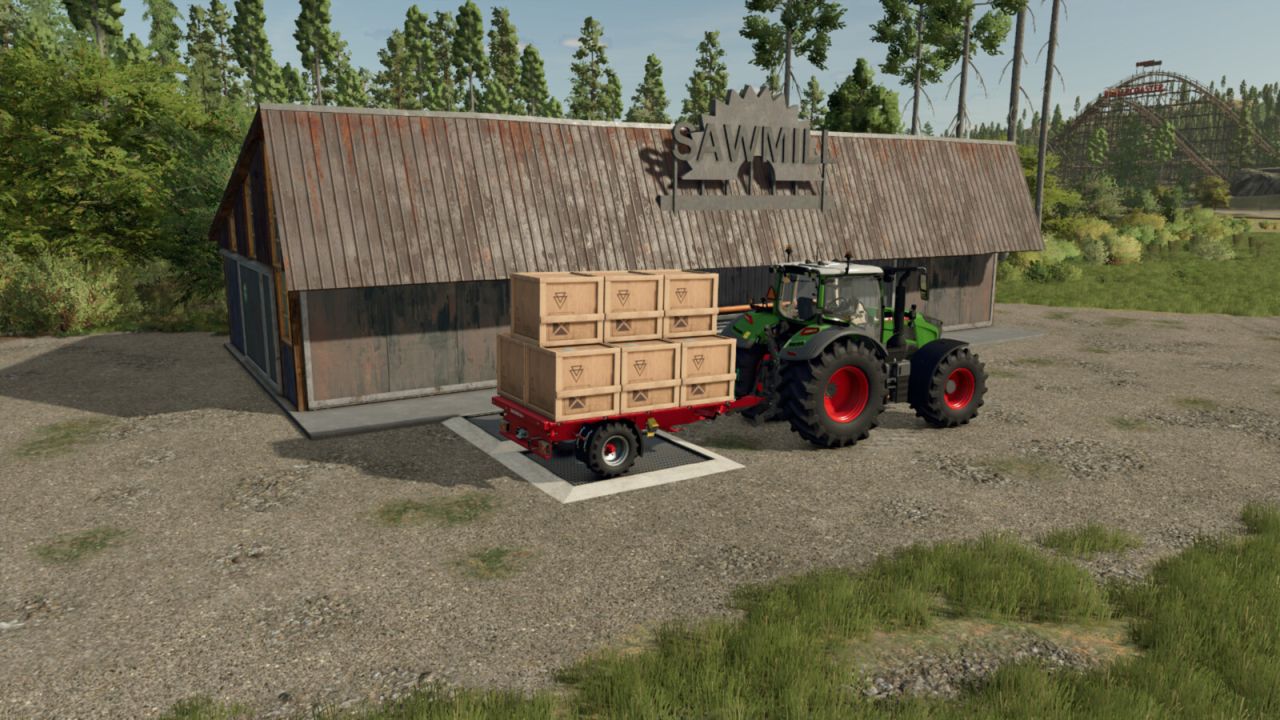 Pallet Silo With Autoload Trailers