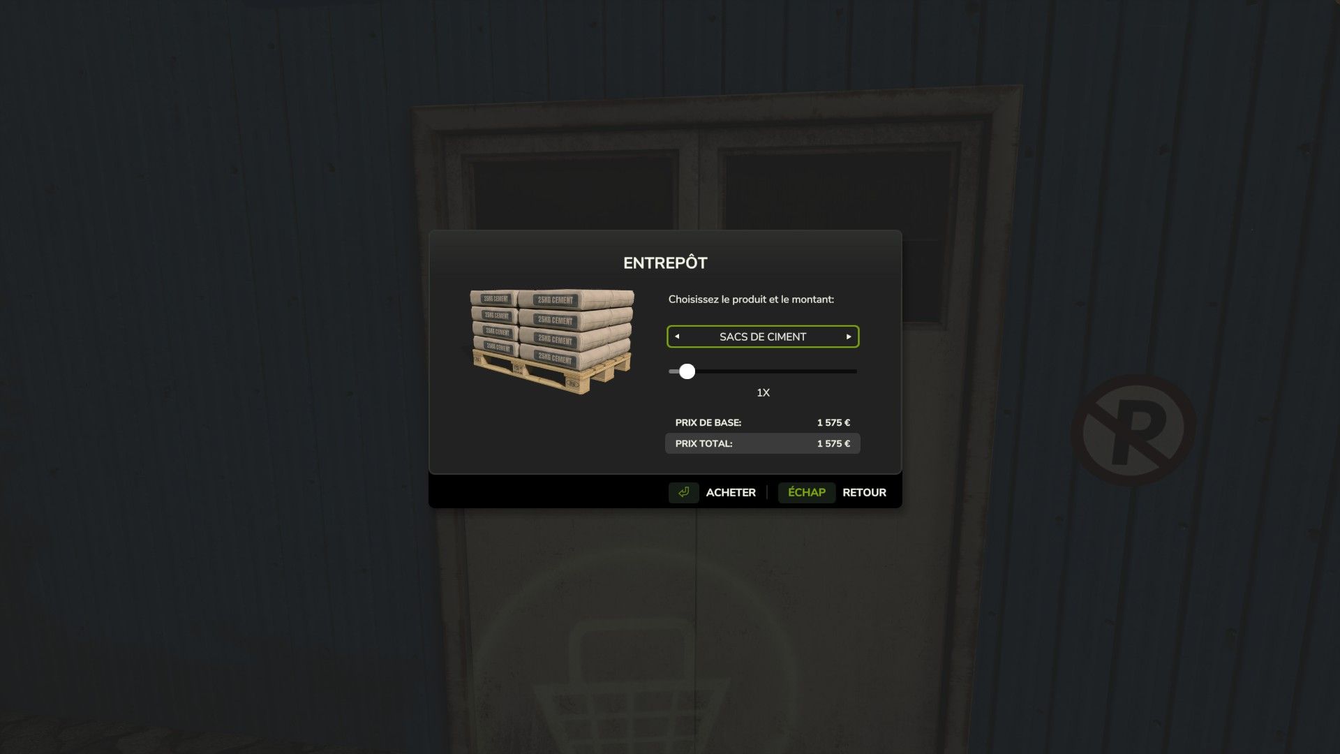 Pallet store