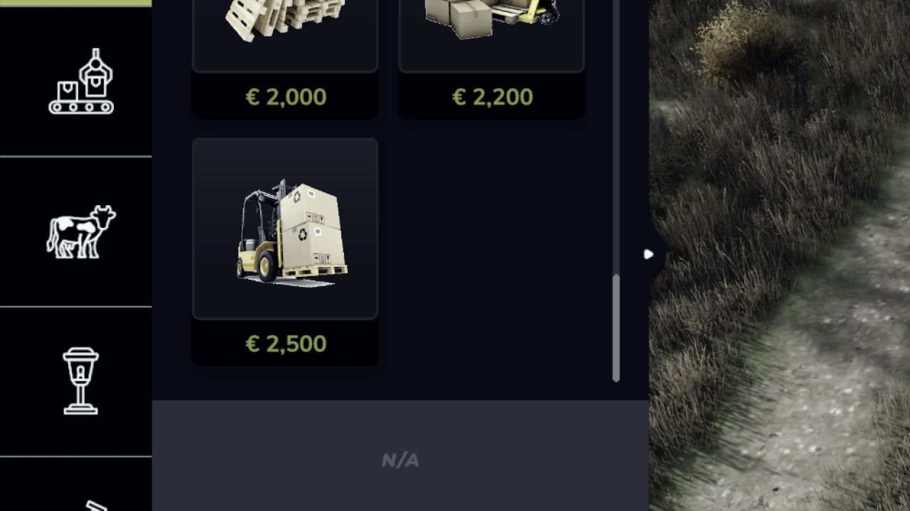 Magazzino pallet