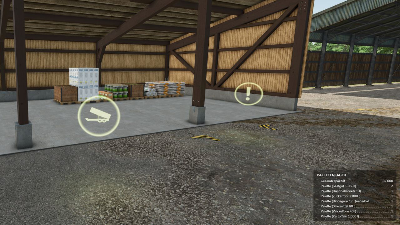Pallet warehouse