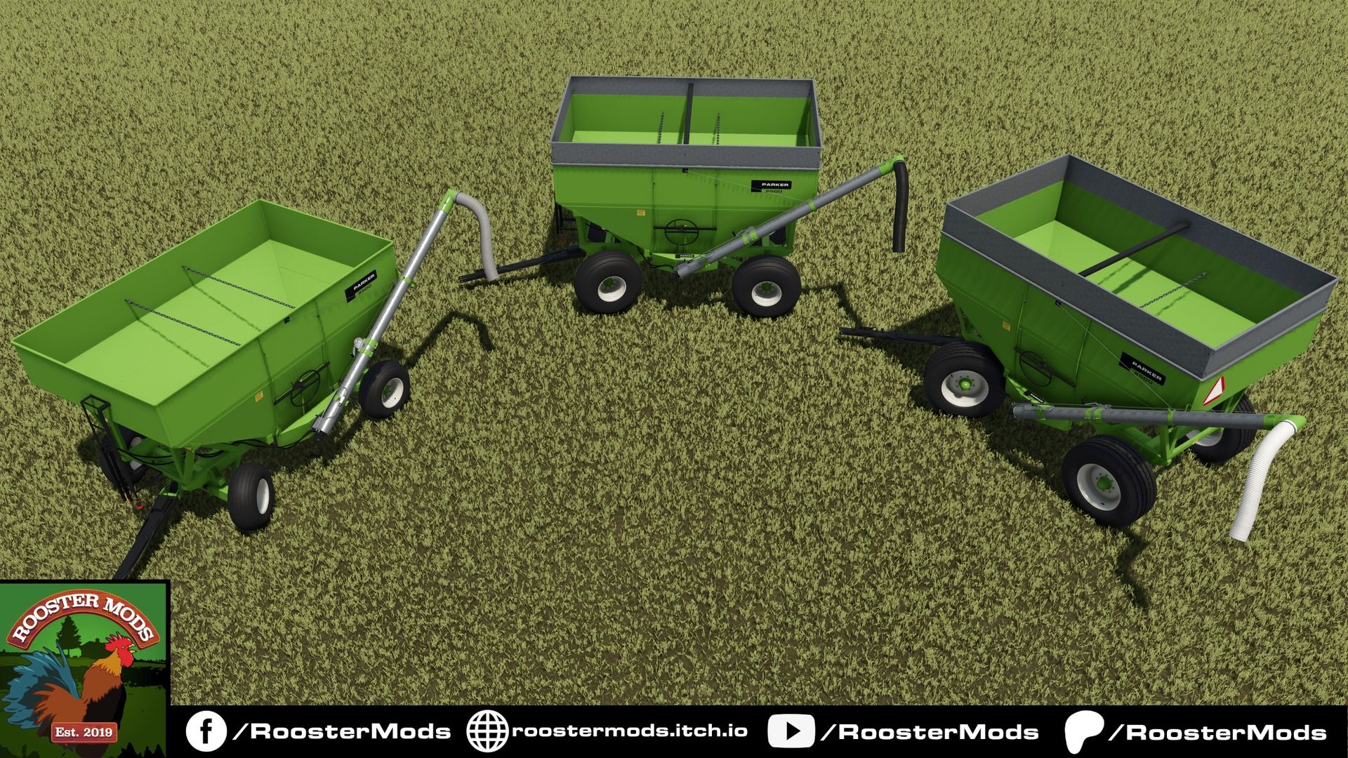 Parker 1400 Auger System on 2500 Gravity Wagon