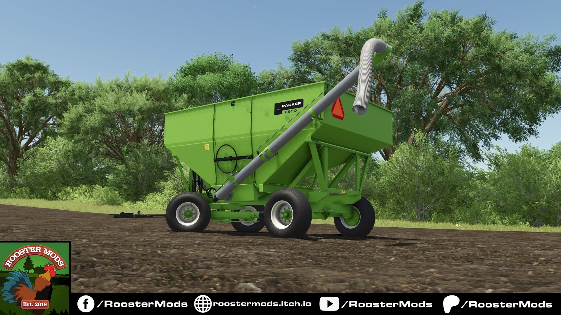 Parker 1400 Auger System on 2500 Gravity Wagon