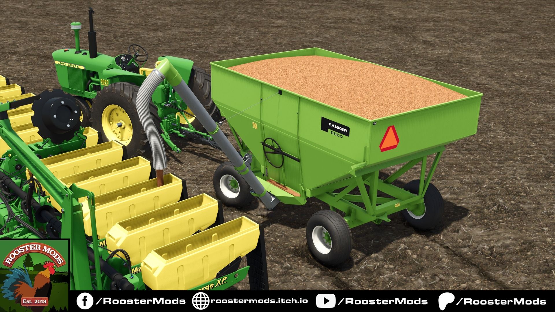 Parker 1400 Auger System on 2500 Gravity Wagon