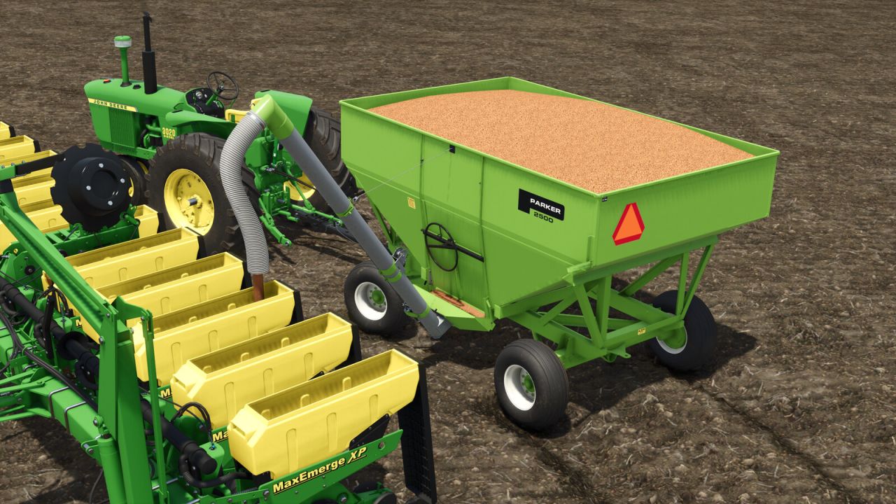Parker 1400 Auger System With 2500 Gravity Wagon